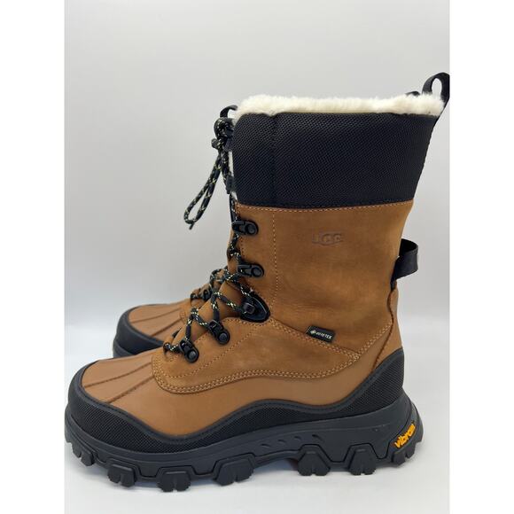 Ugg Adirondack Meridian Boot High Chestnut Gore-Tex 1151830 Women's 9.5 - Picture 2 of 16